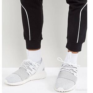 adidas Originals Tubular Doom Primeknit Trainers In Grey BY3553 Sneakers